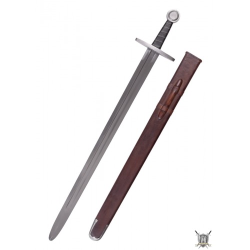 Epée médiévale de combat avec fourreau