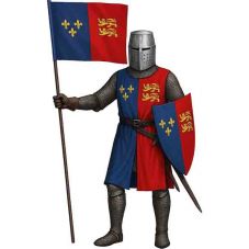 Tabard British Kingdom velours 410gr imprimé haute qualité