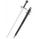 Epée médiévale avec protection doigt