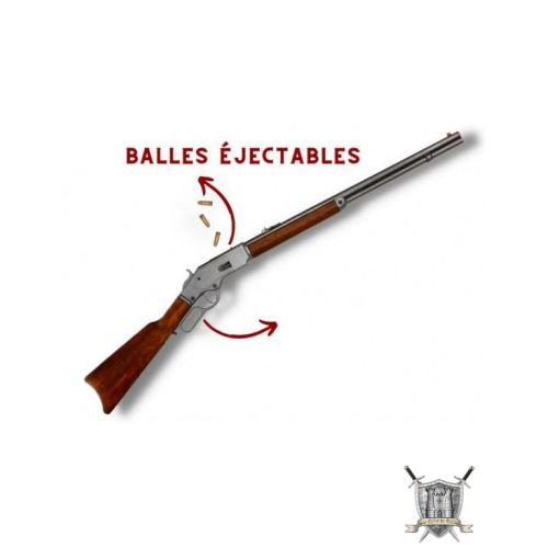 FUSIL WINCHESTER 73 EJECTABLE + 3 BALLES western