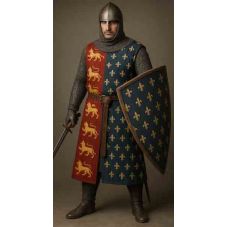 Tabard royal chevalier normand