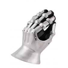 gantelets acier 14e si&egrave;cle, acier de 1,6 mm d'&eacute;paisseur