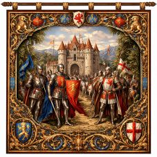 Tappisserie des chevaliers